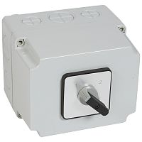 Переключатель - без положения ''0'' - PR 40 - 4П - 8 контактов - в коробке 135x170 мм | код 027764 |  Legrand